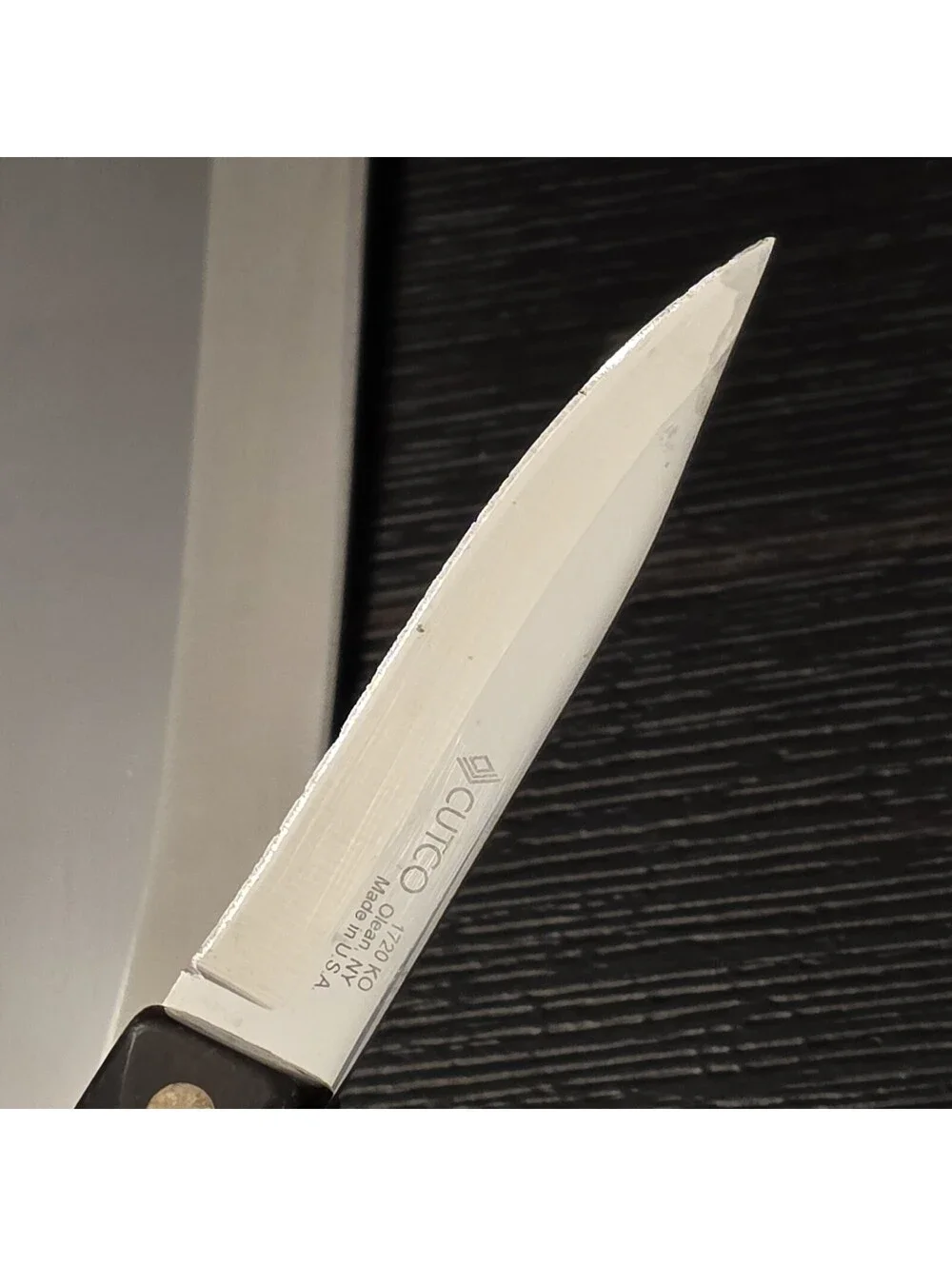 Cutco Knife Lot 5 Pc 1728 1724 2120 1720 Kitchen Knives USA Brown VGC
